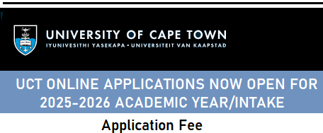 UCT Online Application Fee 2025-2026 - Apply Online for Admission 2025