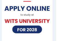 Apply Online to Study at WITS University for 2028