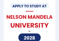 Apply to Study at Nelson Mandela University in 2028