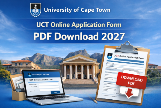 UCT Online Application Form PDF Download 2027