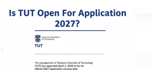 Is TUT Open For Application 2027