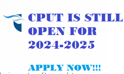 CPUT STILL OPEN FOR 2024 2025 