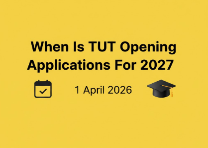 When Is TUT Opening Applications For 2027