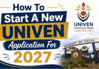 How To Start A New UNIVEN Application For 2027